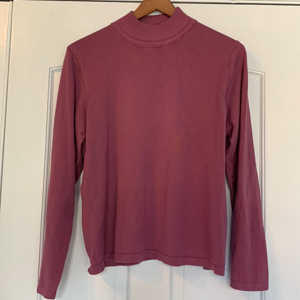 Conrad Collection Mauve Pink Sweater Size XL